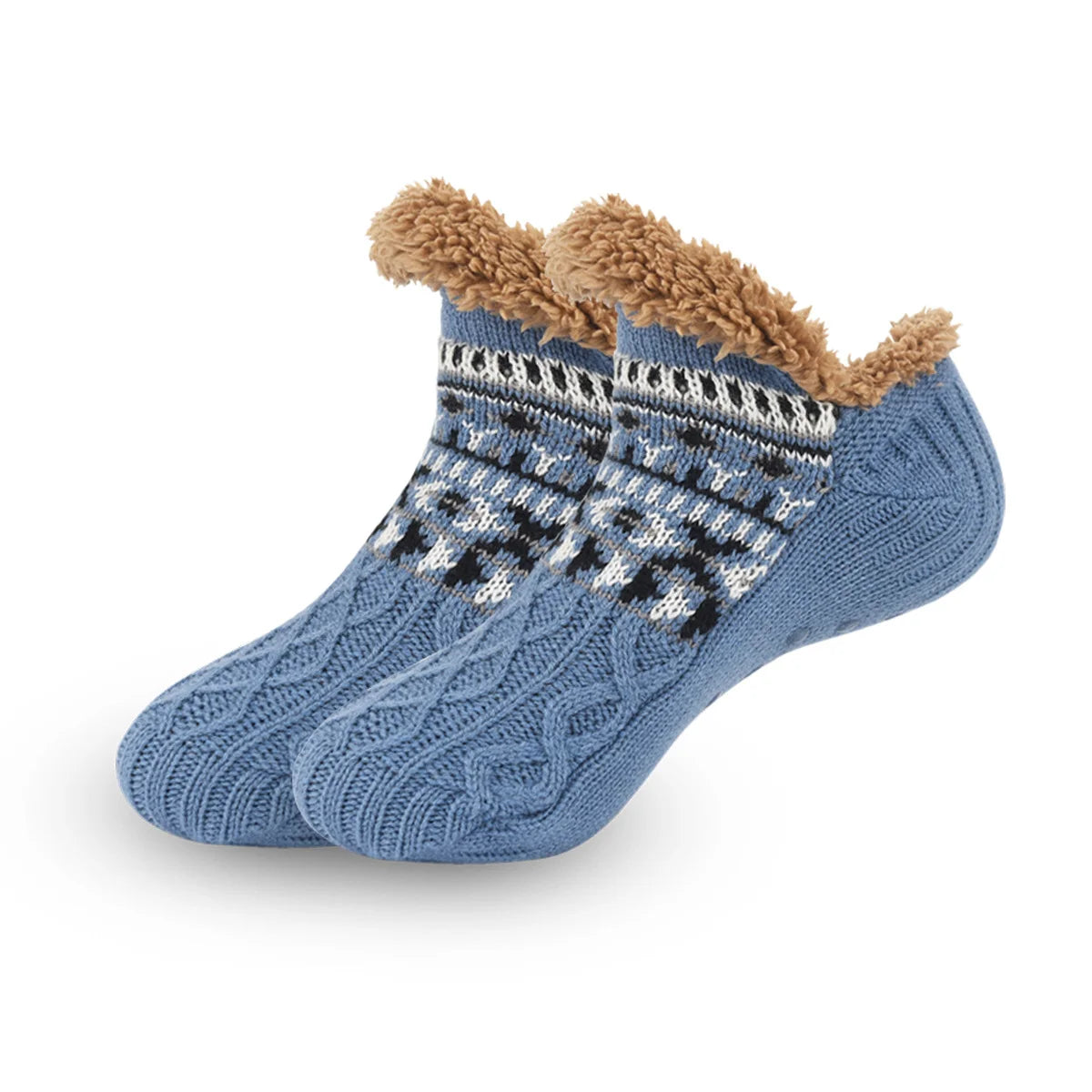 1 Pair Men Socks Autumn And Winter Floor Socks Home Warm Snow Socks Sleep Carpet Socks Sandals Socks Men's Non-slip Socks