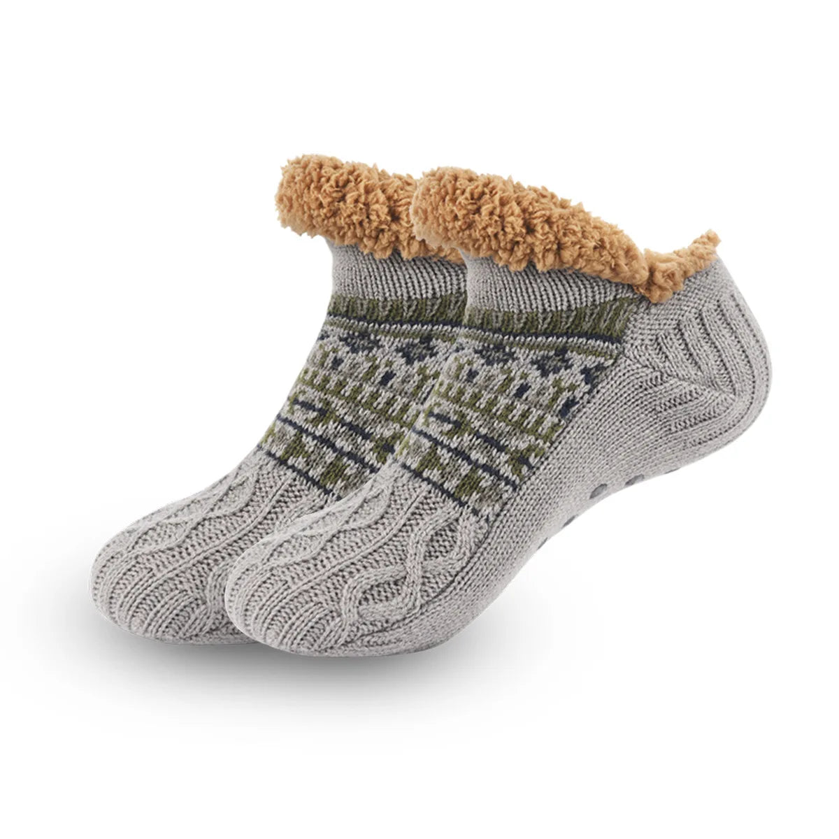 1 Pair Men Socks Autumn And Winter Floor Socks Home Warm Snow Socks Sleep Carpet Socks Sandals Socks Men's Non-slip Socks